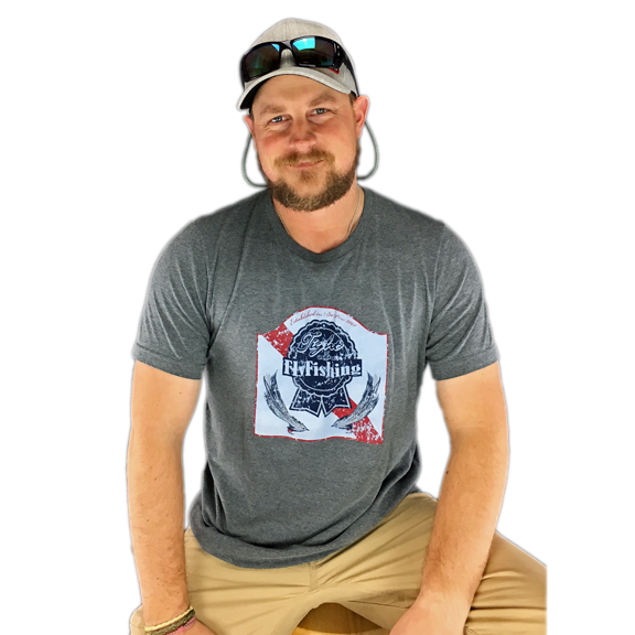 Tight Lines PBR T-Shirt - Tight Lines Fly Fishing Co.