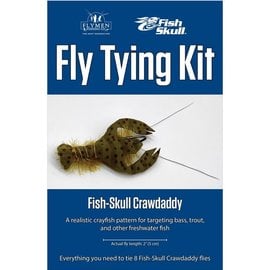 Flymen Fly Tying Kit-Fish Skull Crawdaddy