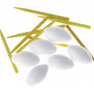 Football Indicator w/Pegs Med White