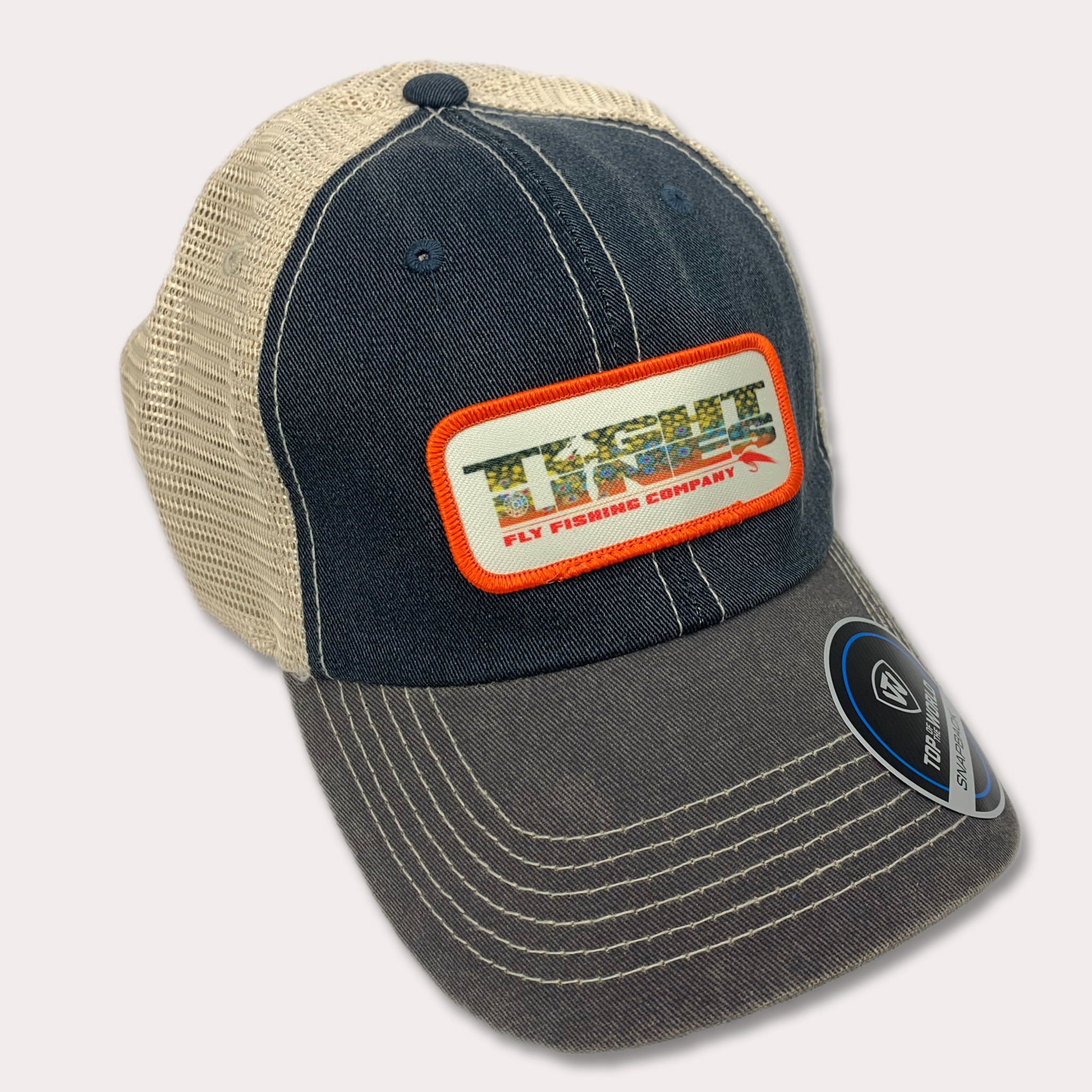 Tightlines Brook Trout Patch Snapback Hat - Tight Lines Fly Fishing Co.