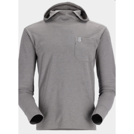 Simms Heny's Fork Hoodie-Steel Heather Size Large
