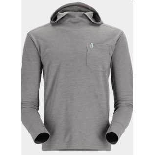 Simms Heny's Fork Hoodie-Steel Heather Size Large