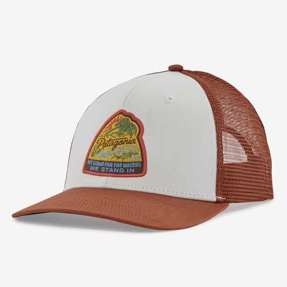 Ross Reels Trucker Hat Old Logo Mesh Back Fishing Cap LIcensed USA