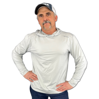 SIMMS Solarflex Hoody-Midwest Coast IPA  (Sterling) XL