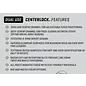 Airlock Center Lock 3 Pack Strike Indicators