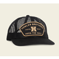 Howler Bros Unstructured Snapback Hats - Howler Feedstore : Black/ Gold (CORE) One Size