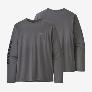 Patagonia Fitz Roy L/S Cool Cap Grey