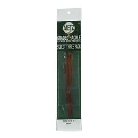 Metz Hackle Select Three Pack Size 14 16 18