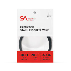 Stainless Black Nylon Coated Wire - 30Ft 45lb