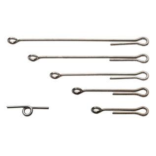 Big Game Shanks Closed Eye Off Set Black Nickel
