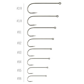 Galloup's Vertical Eye Streamer Hook  25 per pk.