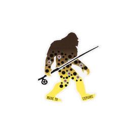 Driftless Squatch Sticker