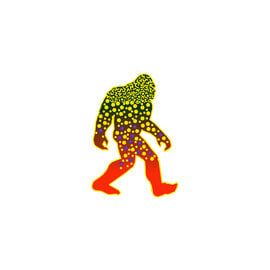 Driftless Brookie Squatch Sticker