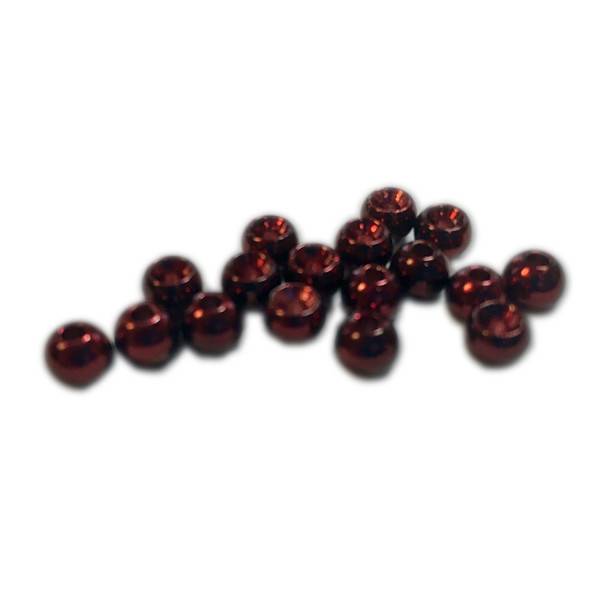 Plummeting Tungsten Beads - Blood Red - Tight Lines Fly Fishing Co.