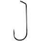 Jig Hook 60 Flat Eye, Round Bend NS Black, 25 Pack 2/0