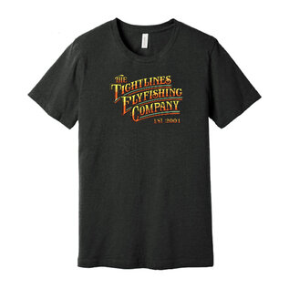 The Tight Lines Fly Fishing Co. T-Shirt- Black