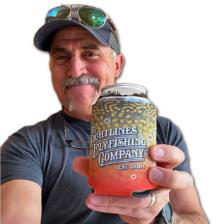 Tight Lines Brook Trout  Drink Koozie