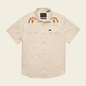 Howler Bros Crosscut Deluxe Snapshirt Fowl Play Off White Dobby