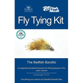 Flymen Fly Tying Kit The Baitfish Bandito