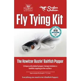 Flymen Fly Tying Kit Howitzer Bustin' Baitfish Popper