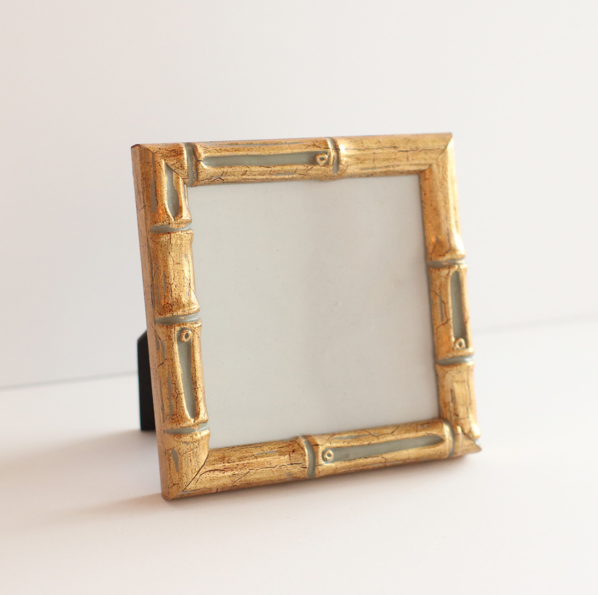 Brynn Gold Bamboo Border 4 x 6 Photo Frames in Assorted Colors