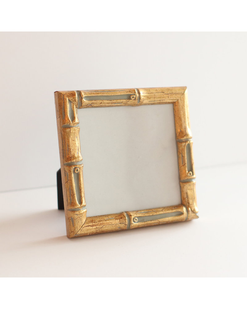 4 x 4 Gold Bamboo Frame