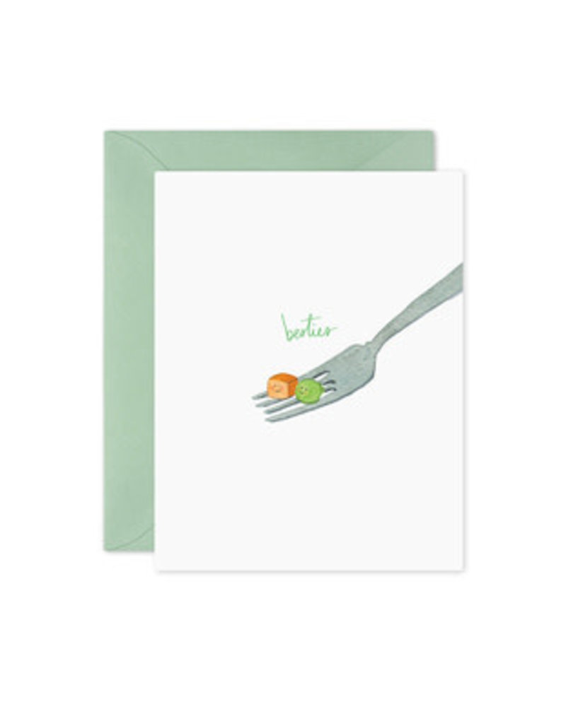 Besties Peas + Carrot, Greeting Card