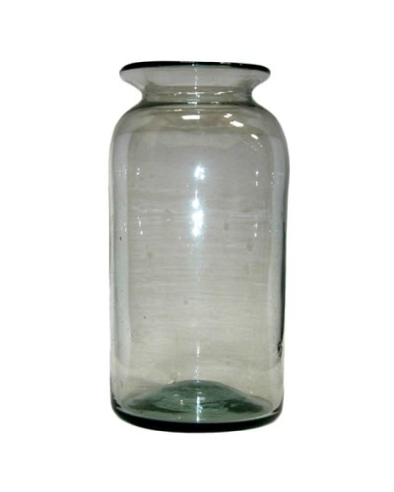 seville recycled glass vase large