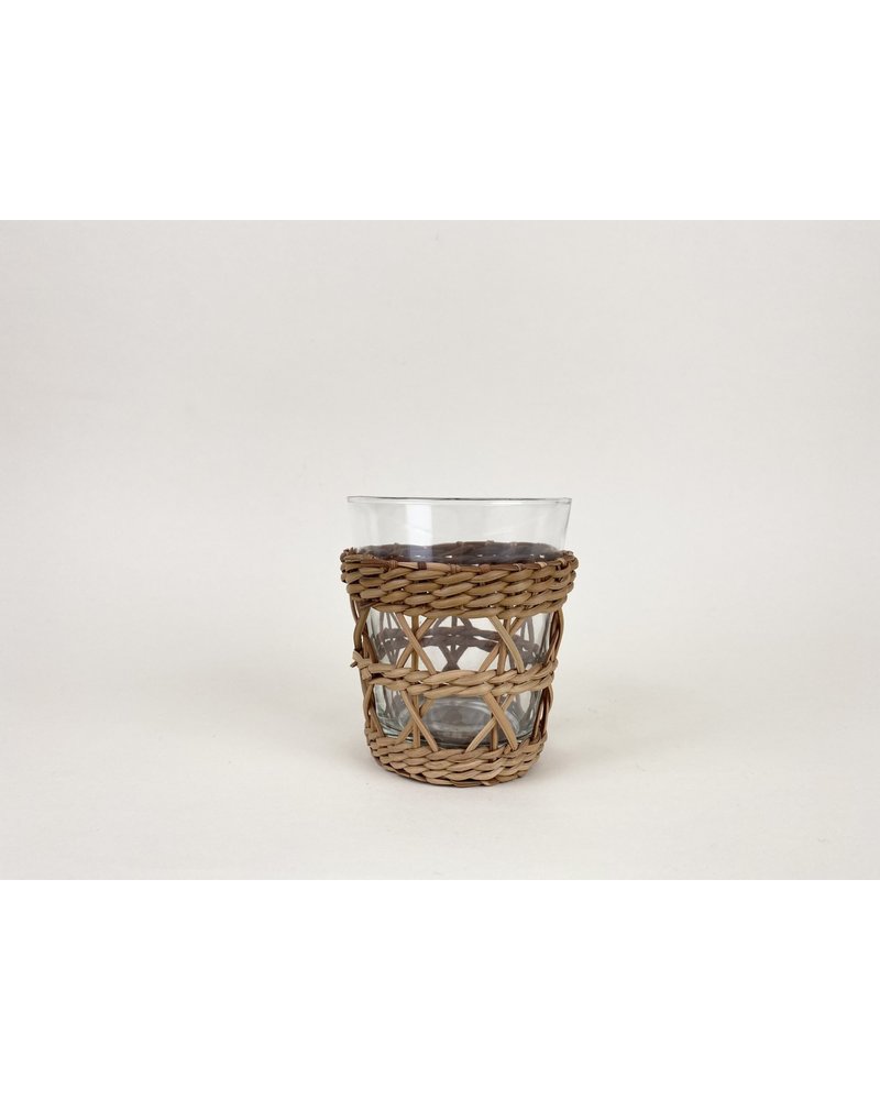 Rattan Wide Cage Tumbler