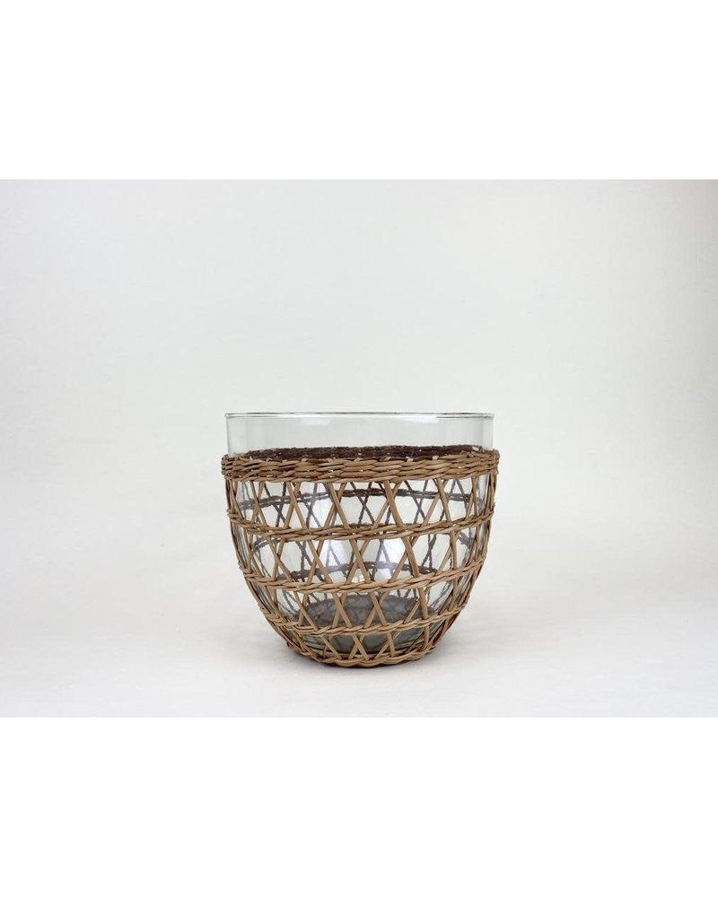 Rattan Cage Salad Bowl- Large