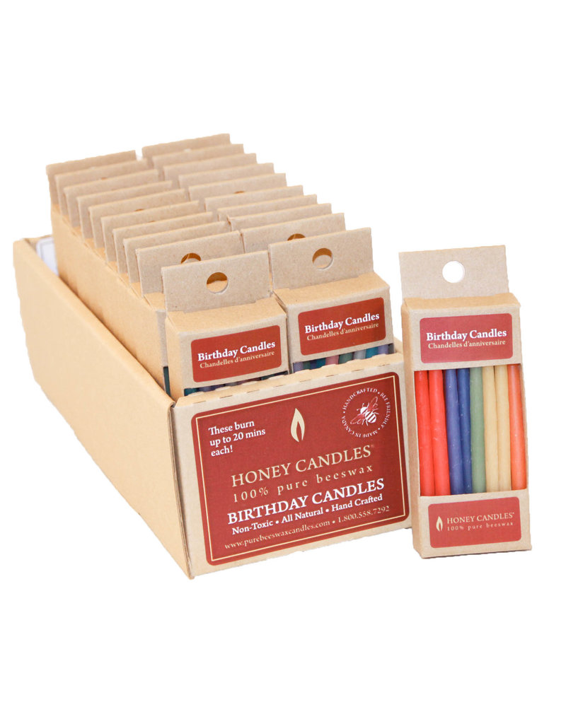 Royal Beeswax Birthday Candles