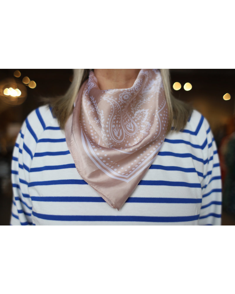 Silky Bandana- Beige