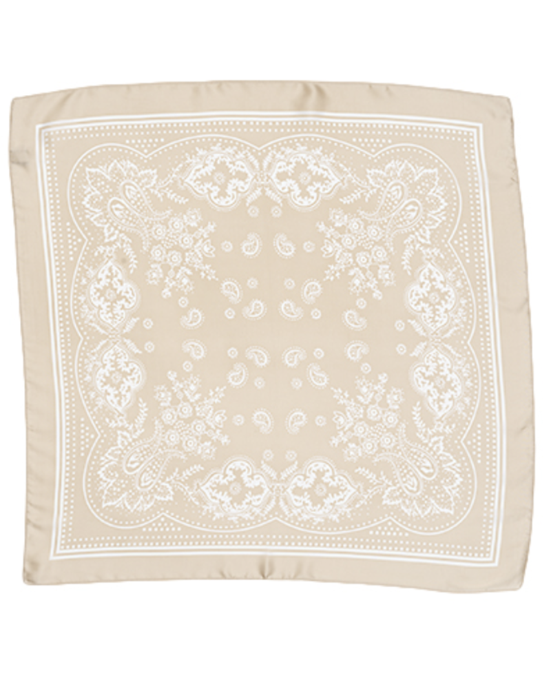 Silky Bandana- Beige