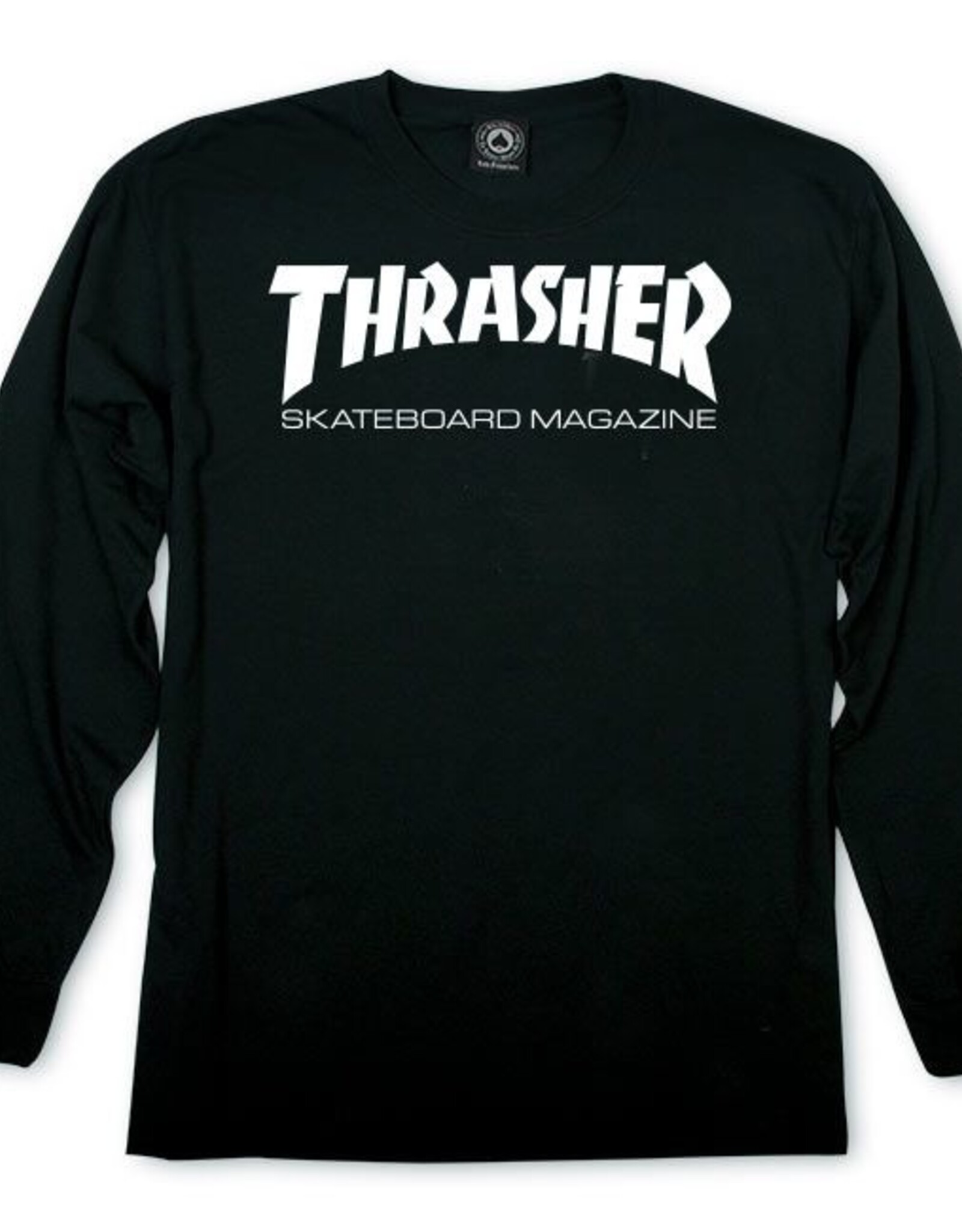 THRASHER THRASHER - SKATE MAG L/S - BLACK