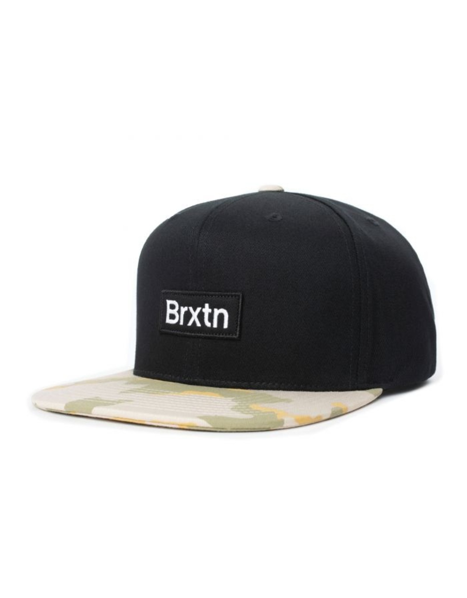 brixton camo snapback