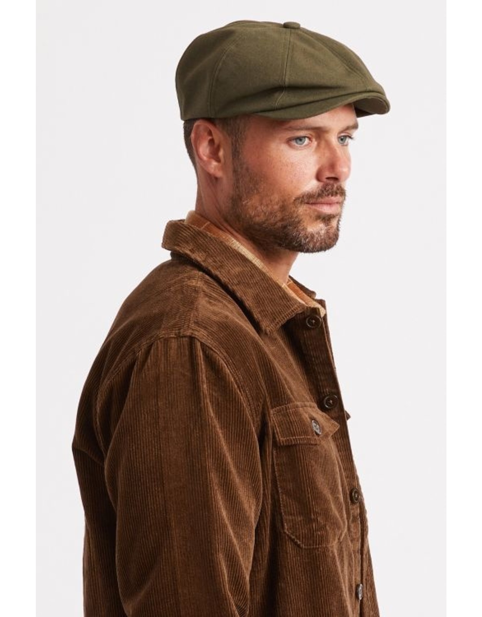 brixton brood snap cap