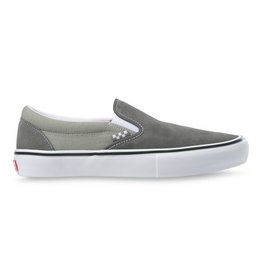 solid grey vans