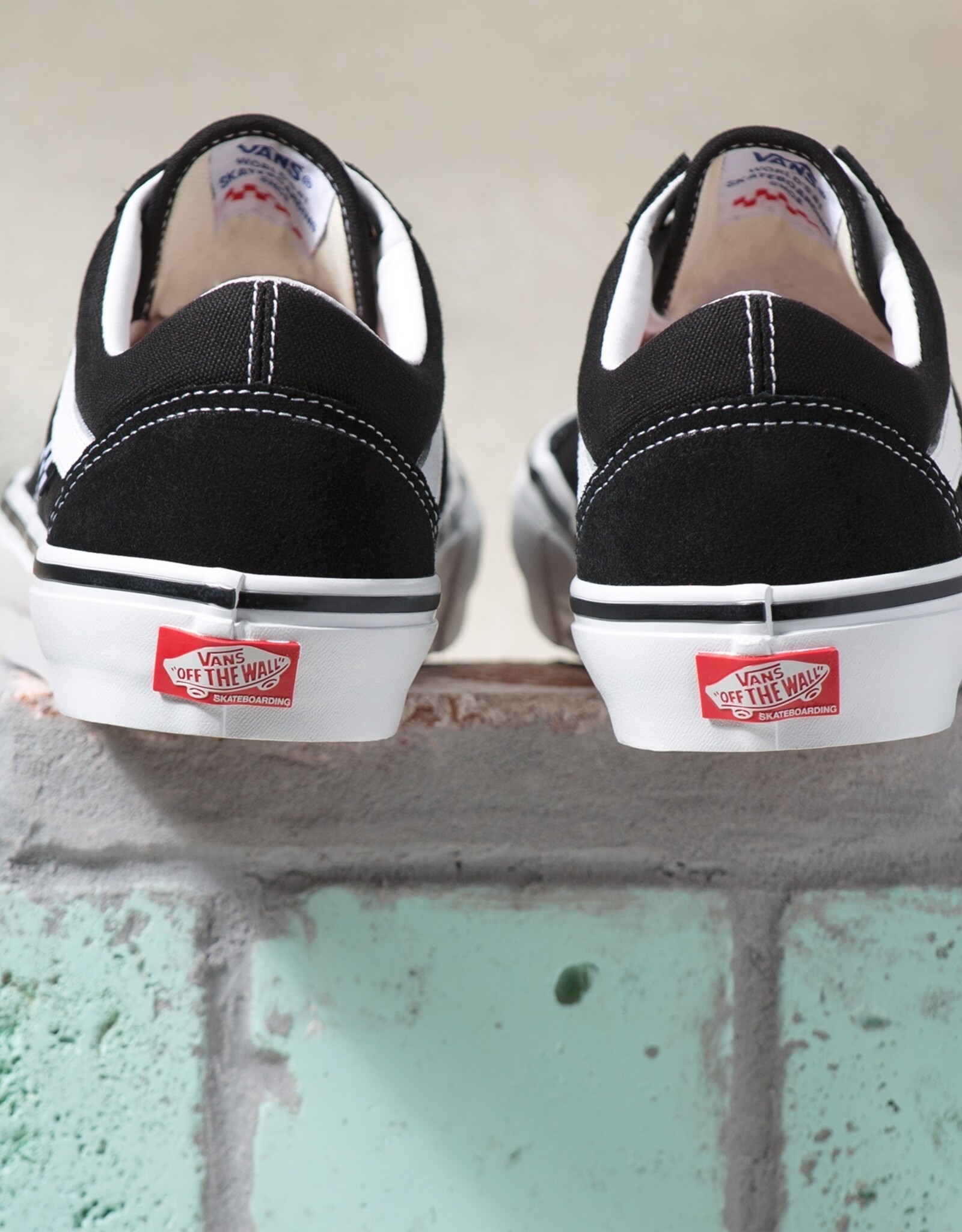 VANS VANS - OLD SKOOL SKATE - BLACK/WHITE -