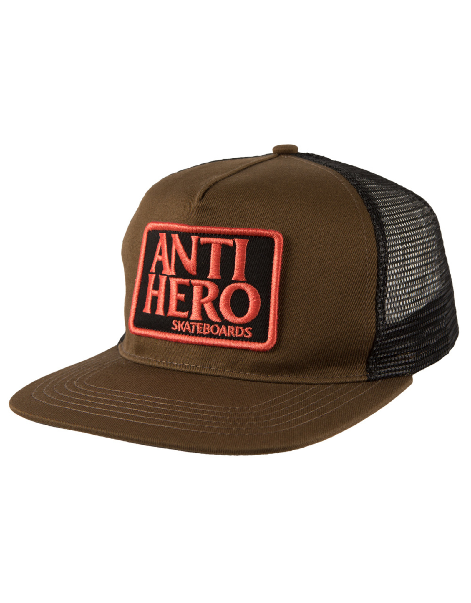 ANTIHERO SKATEBOARD DECKS ANTIHERO - RESERVE PATCH HAT OLIVE/BLACK
