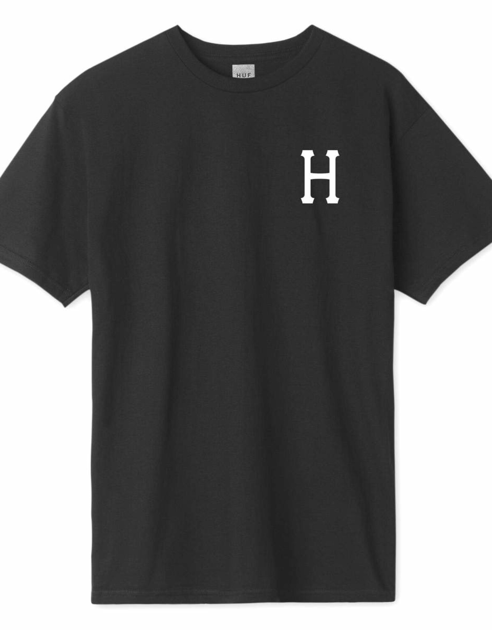 HUF - ESSENTIAL CLASSIC H S/S - BLACK -