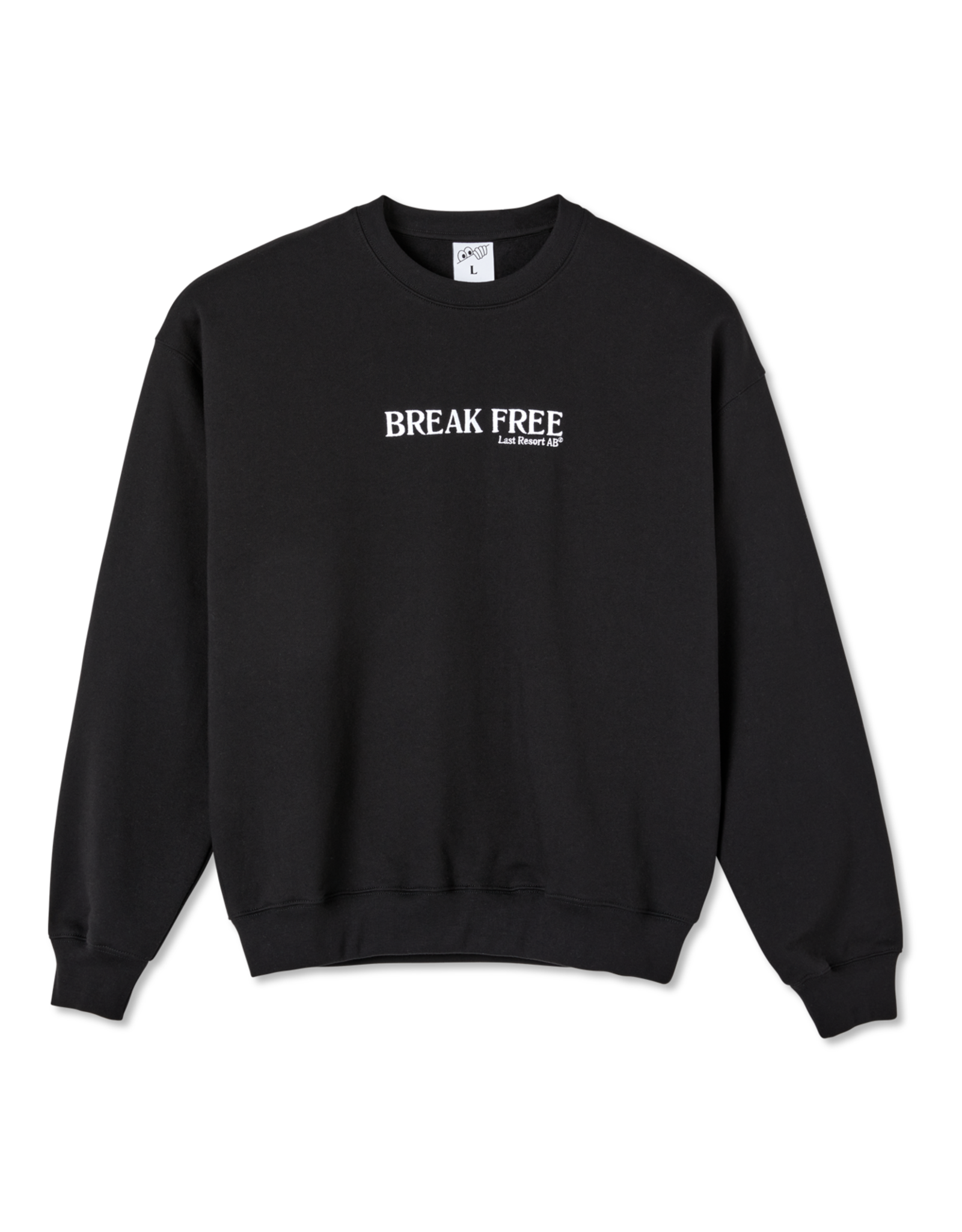 LAST RESORT AB - BREAK FREE CREW - BLACK - BOARDERLINE