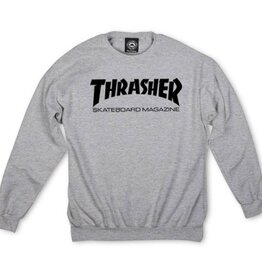 THRASHER THRASHER - SKATE MAG CREW - GREY -