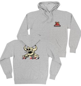 INDEPENDENT SKATEBOARD TRUCKS INDEPENDENT X TOY MACHINE - HOODIE - HTHR GRY -