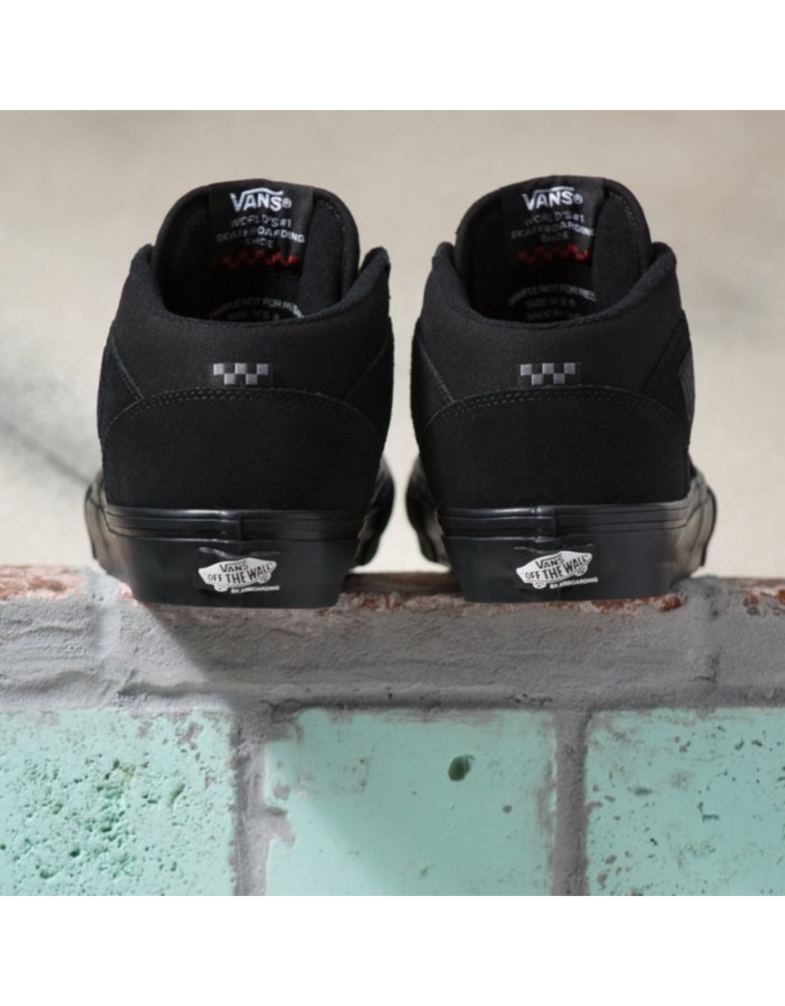 VANS HALFCABSKATE BLACK SKATE SHOES CANADA Boarderline