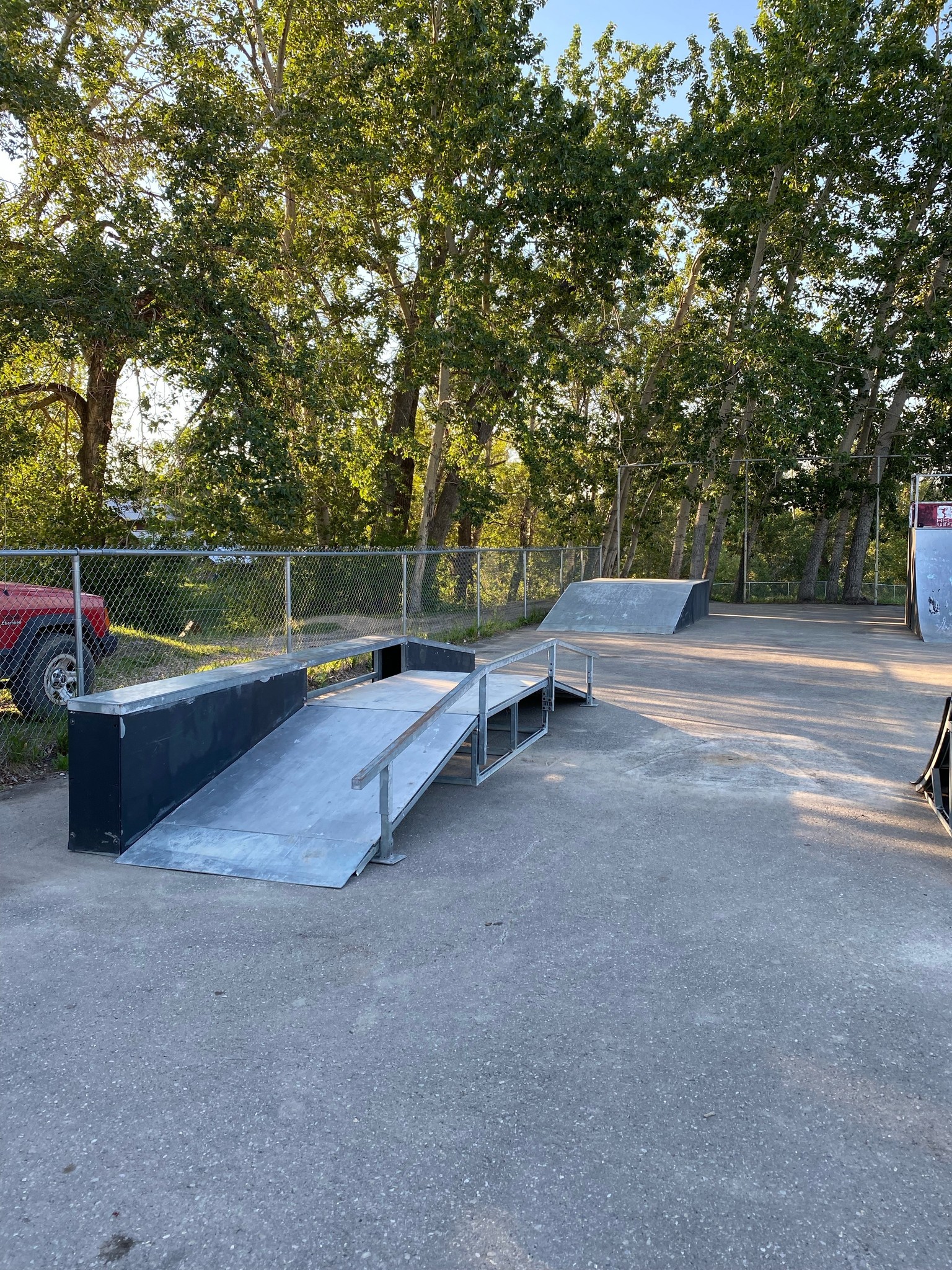 Pincher creek skateboard ramps