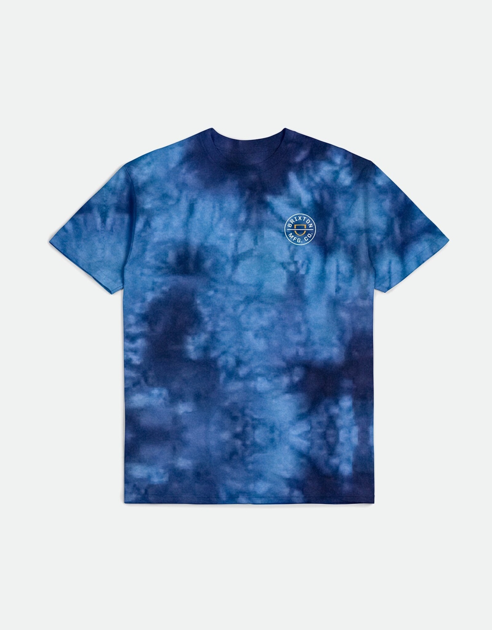 BRIXTON BRIXTON - CREST II S/S - NAVY/SKY -