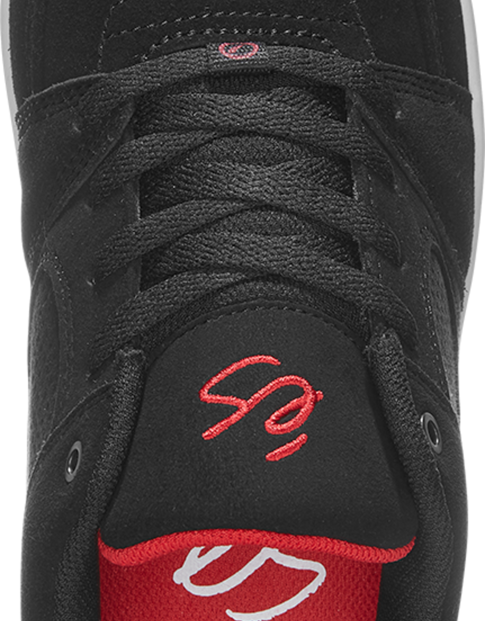 ES SKATE SHOES ES - ACCEL SLIM - BLACK/BLACK/RED -