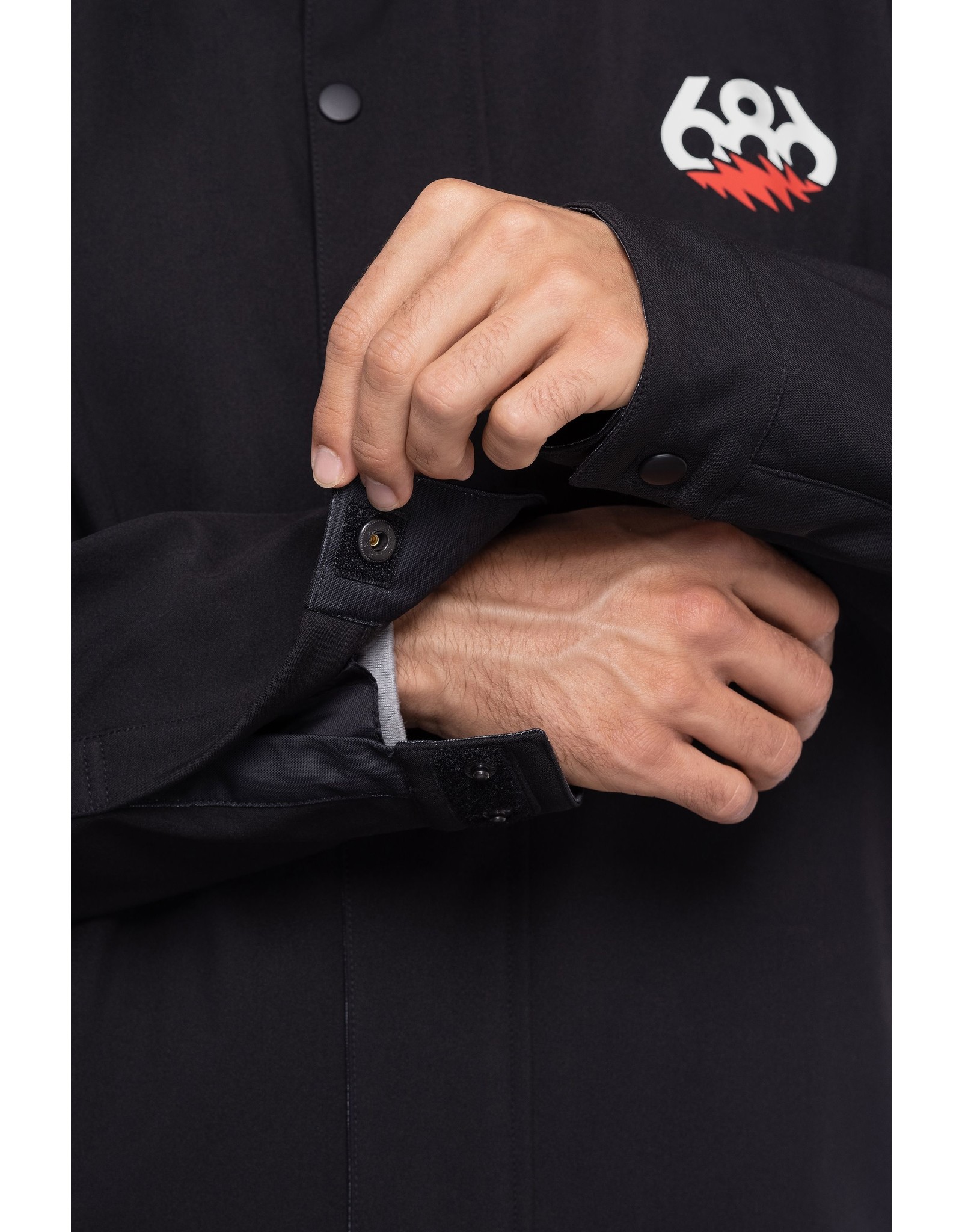 686 WATERPROOF COACH JACKET GRATEFUL DEAD Boarderline