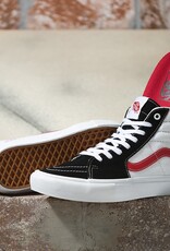 VANS VANS - SKATE SK8 HI ATHLETIC BLACK/RED -