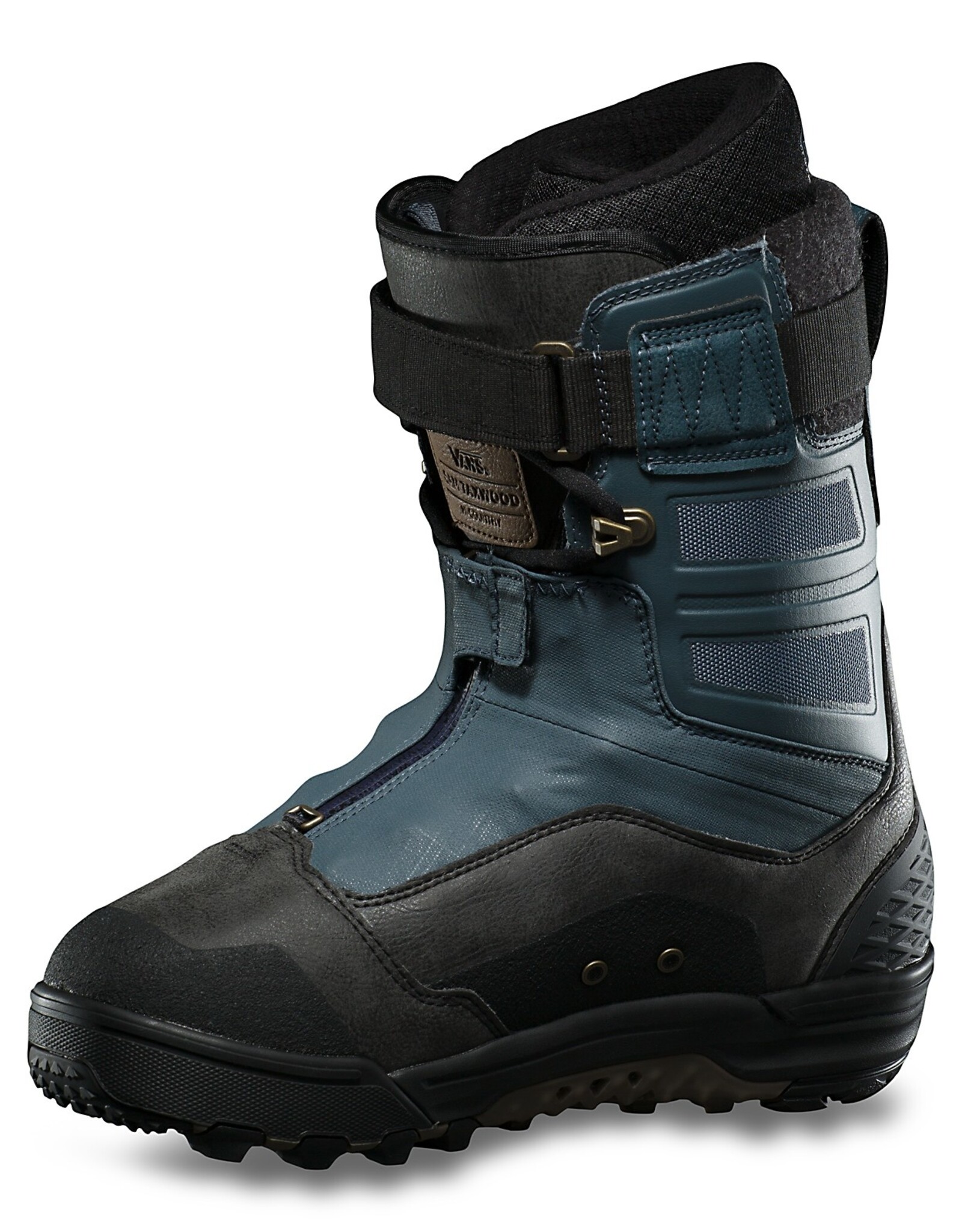 VANS - HI-COUNTRY & HELL BOUND - BLACK/BLUE - SNOWBOARD BOOT 